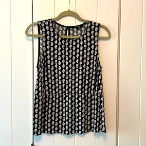 Madewell sleeveless blouse